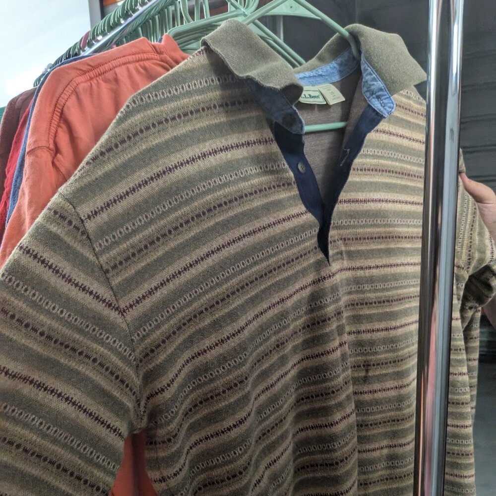 L.L. Bean Long Sleeve Shirt, Size Large